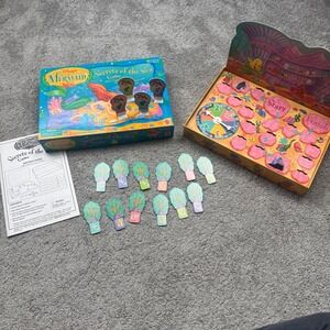 Disney Little Mermaid Secets of the Sea Game Mattel Complete